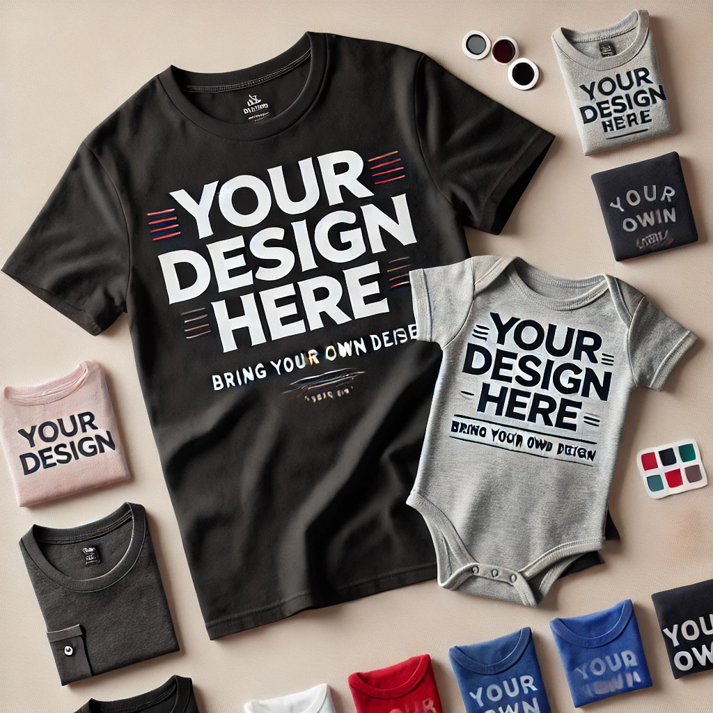 Bring Your Own Design - Custom Tee Youth Sizes