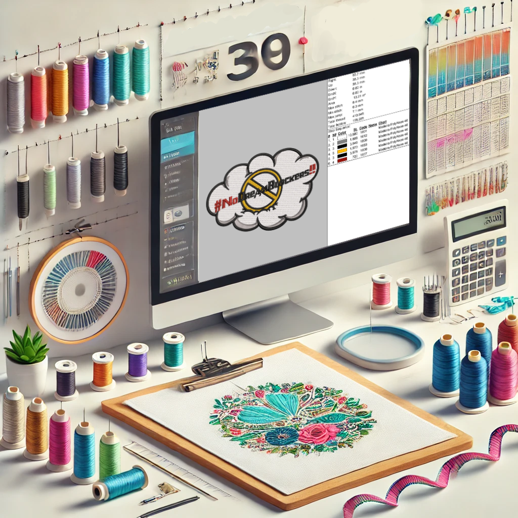 Embroidery Setup Fees/ Digitizing