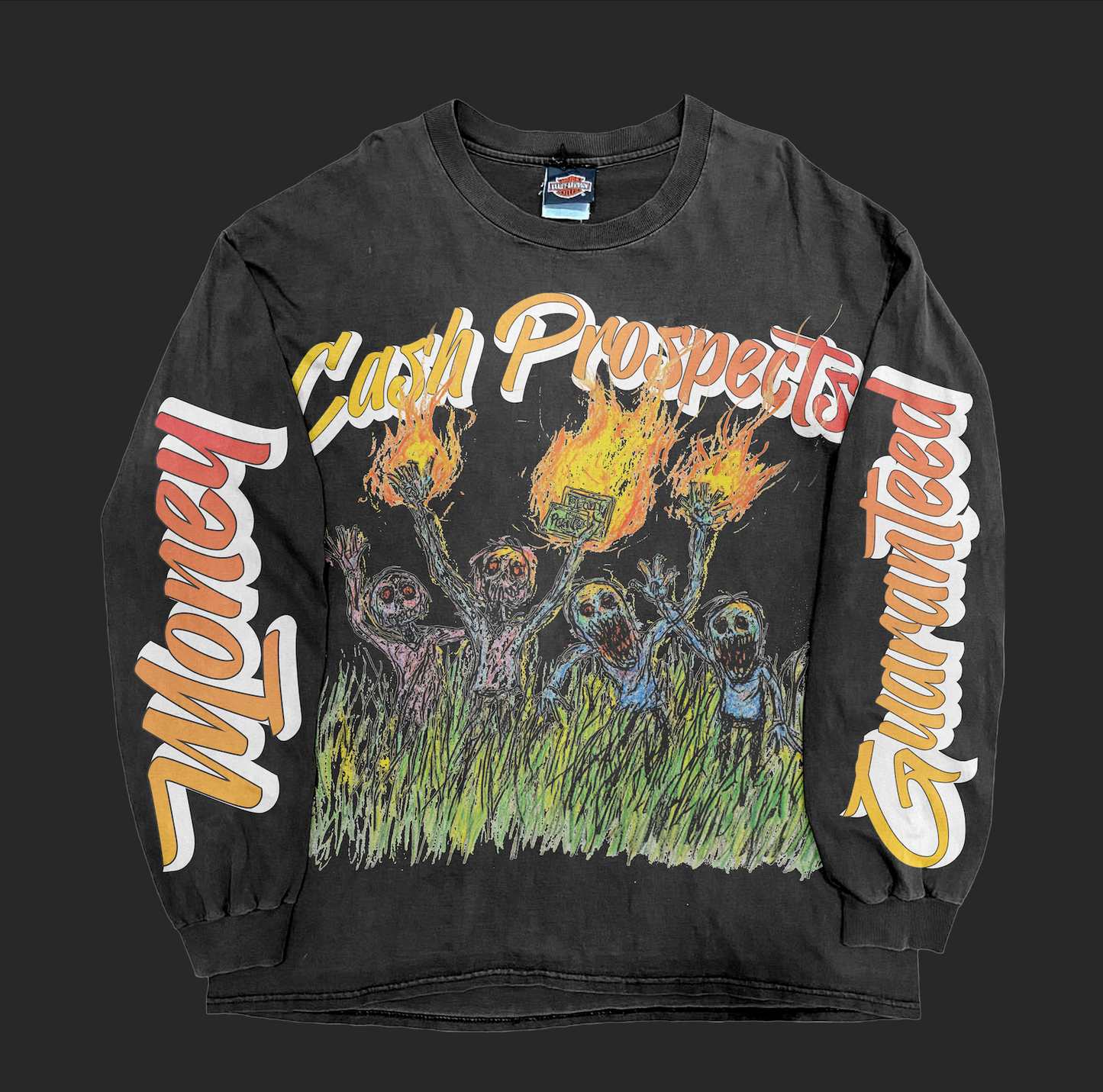 Cash Prospects Oversized DTF Shaka Wear Long Sleeve Shirt