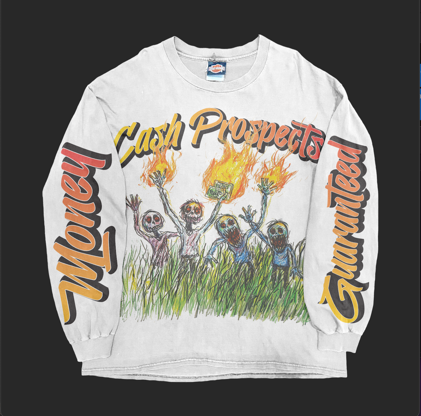 Cash Prospects Oversized DTF Shaka Wear Long Sleeve Shirt