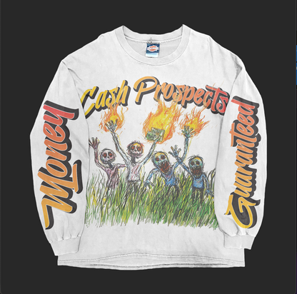 Cash Prospects Oversized DTF Shaka Wear Long Sleeve Shirt
